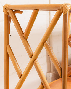 Bamboo Vintage Shelf Etagere