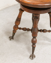 Load image into Gallery viewer, Spindle Stool Antique Chair
