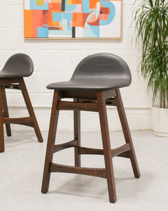 Delilah Black Counter Stool