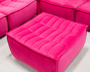 Fuchsia Juno 6 Piece Sofa