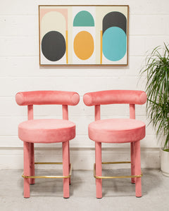 Ellie Counter Stool in Sherbet