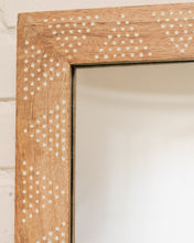 Load image into Gallery viewer, Boho Solid Wood Carved Mirror
