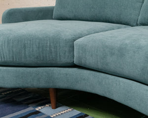 Ramona Sofa in Heavenly Sapphire