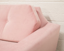 Load image into Gallery viewer, Pink Desmond Walnut Framed Sofa 80”
