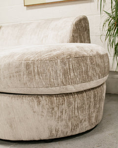 Madeline Sofa in Continuum  Blur