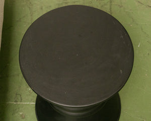 Modern Black Ebonized Drink/Side Table