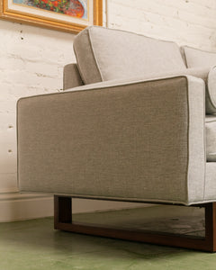 Natasha Loveseat in Gray