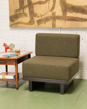 Load image into Gallery viewer, Olive Green Lounge Chair
