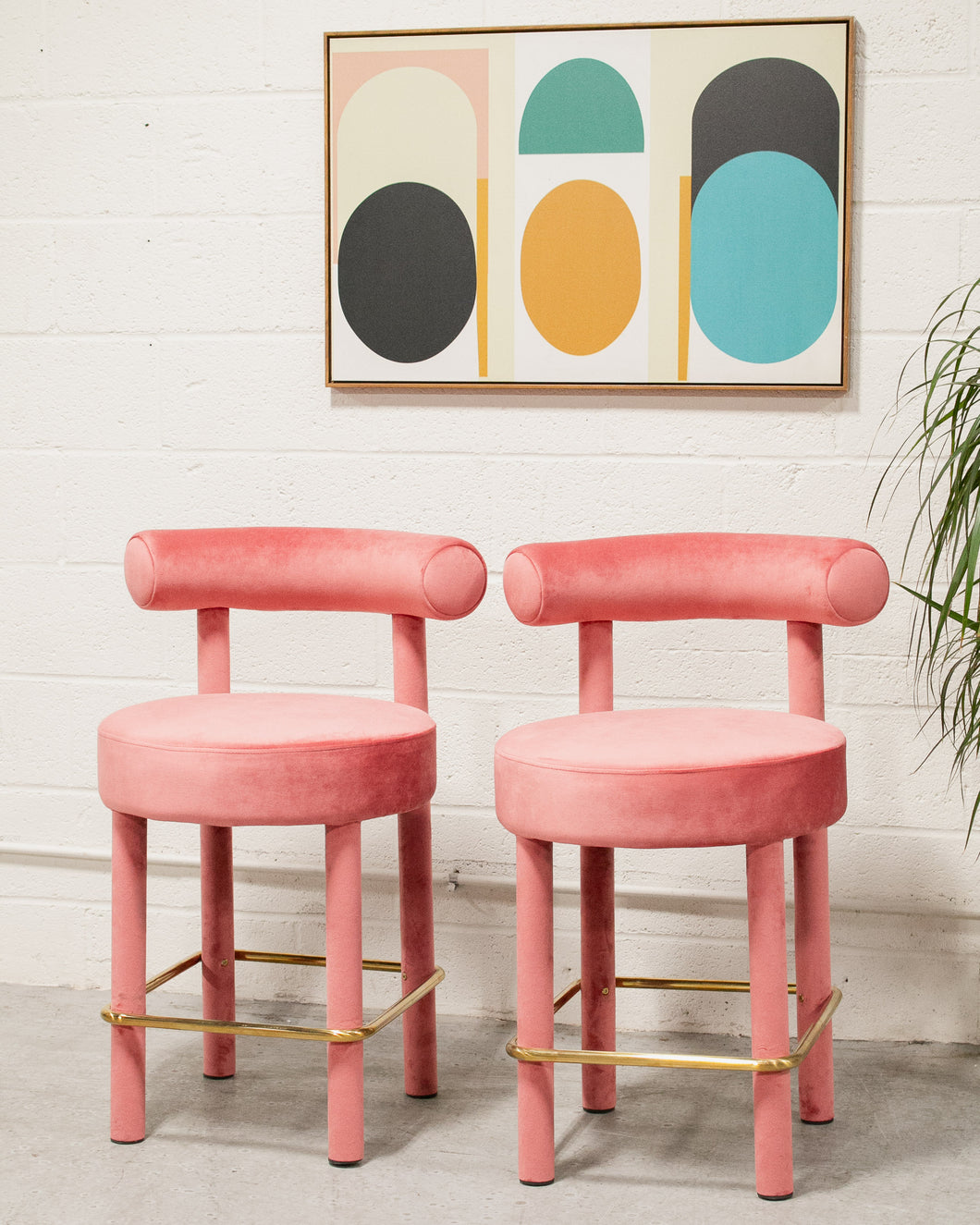 Ellie Counter Stool in Sherbet