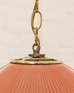 Pleated Hanging Lamp