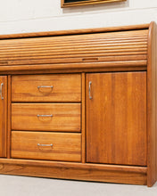 Load image into Gallery viewer, Tambour Desk Chest of Drawers
