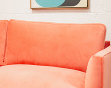 Load image into Gallery viewer, Michonne Sofa in Coral Pink
