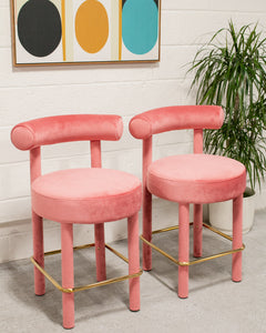 Ellie Counter Stool in Sherbet