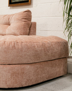 Prima Bumper Chaise in Belmont Rose