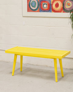 Neon Yellow Bench