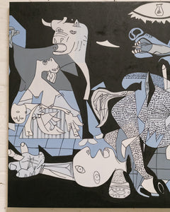 Picasso Study Oil Painting of Guernica