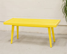 Load image into Gallery viewer, Neon Yellow Bench
