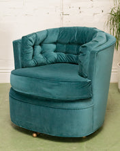 Load image into Gallery viewer, 1960’s Teal Swivel Chairs
