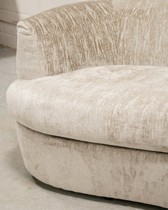 Madeline Sofa in Continuum  Blur