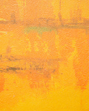 Load image into Gallery viewer, Orange Cityscape Mid Century Painting
