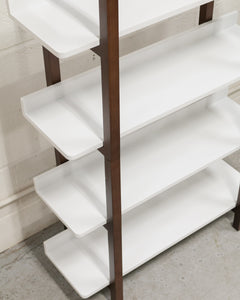 White and Espresso Shelf