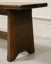 Load image into Gallery viewer, Vintage Solid Wood Bench
