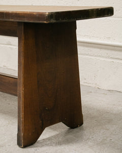 Vintage Solid Wood Bench