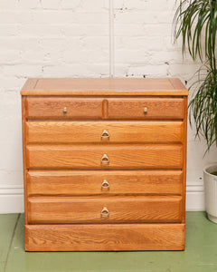 Oak Vintage Highboy Restored