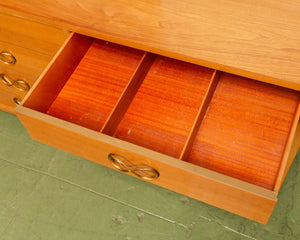 Vintage Dresser with Infinity Drawer Knobs