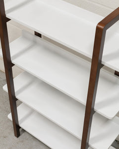 White and Espresso Shelf