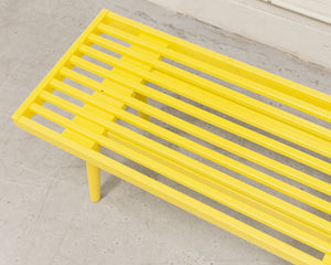 Neon Yellow Bench