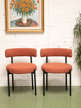 Load image into Gallery viewer, Burnt Orange Nubby Chair
