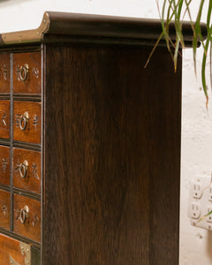 19th Century Antique Asian Medicine Cabinet