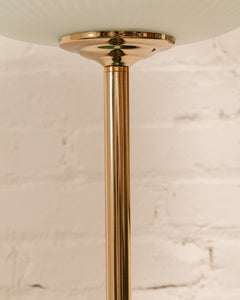 Nina Marble Brass Floor Lamp