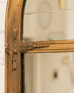 Gold Framed Ornate Antique Mirror