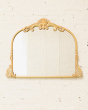 Load image into Gallery viewer, Gold Ornate Rectangular Hanging Mirror
