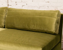 Load image into Gallery viewer, Vintage Modular Green Sofa
