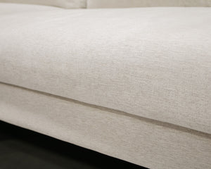 Elisa Oatmeal Sectional Sofa with Chaise