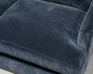 Michonne Sectional Sofa in Amici Indigo