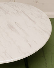 Load image into Gallery viewer, Faux Marble Round Dining Table
