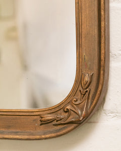 Gold Framed Ornate Antique Mirror