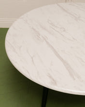 Load image into Gallery viewer, Faux Marble Round Dining Table
