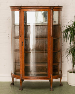 Antique Glass Hutch