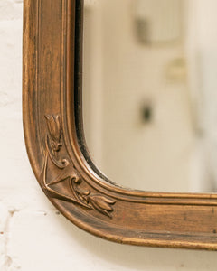 Gold Framed Ornate Antique Mirror