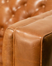 Load image into Gallery viewer, 12 Foot Leather Tufted Sofa
