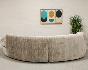 Madeline Sofa in Continuum  Blur