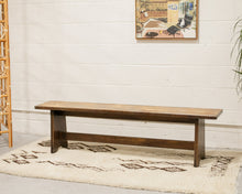 Load image into Gallery viewer, Vintage Solid Wood Bench
