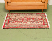 Load image into Gallery viewer, Vintage Silk and Wool Kilim Rug
