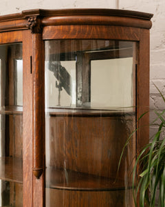 Antique Glass Hutch