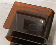 Load image into Gallery viewer, Acrylic Side Table in Rootbeer
